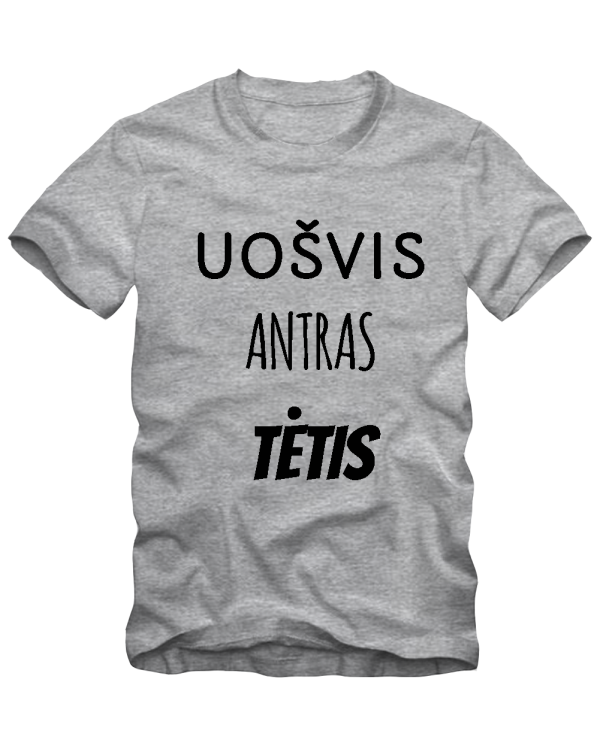 Marškinėliai Uošvis antras tėtis Marškinėliai Uošvis antras tėtis